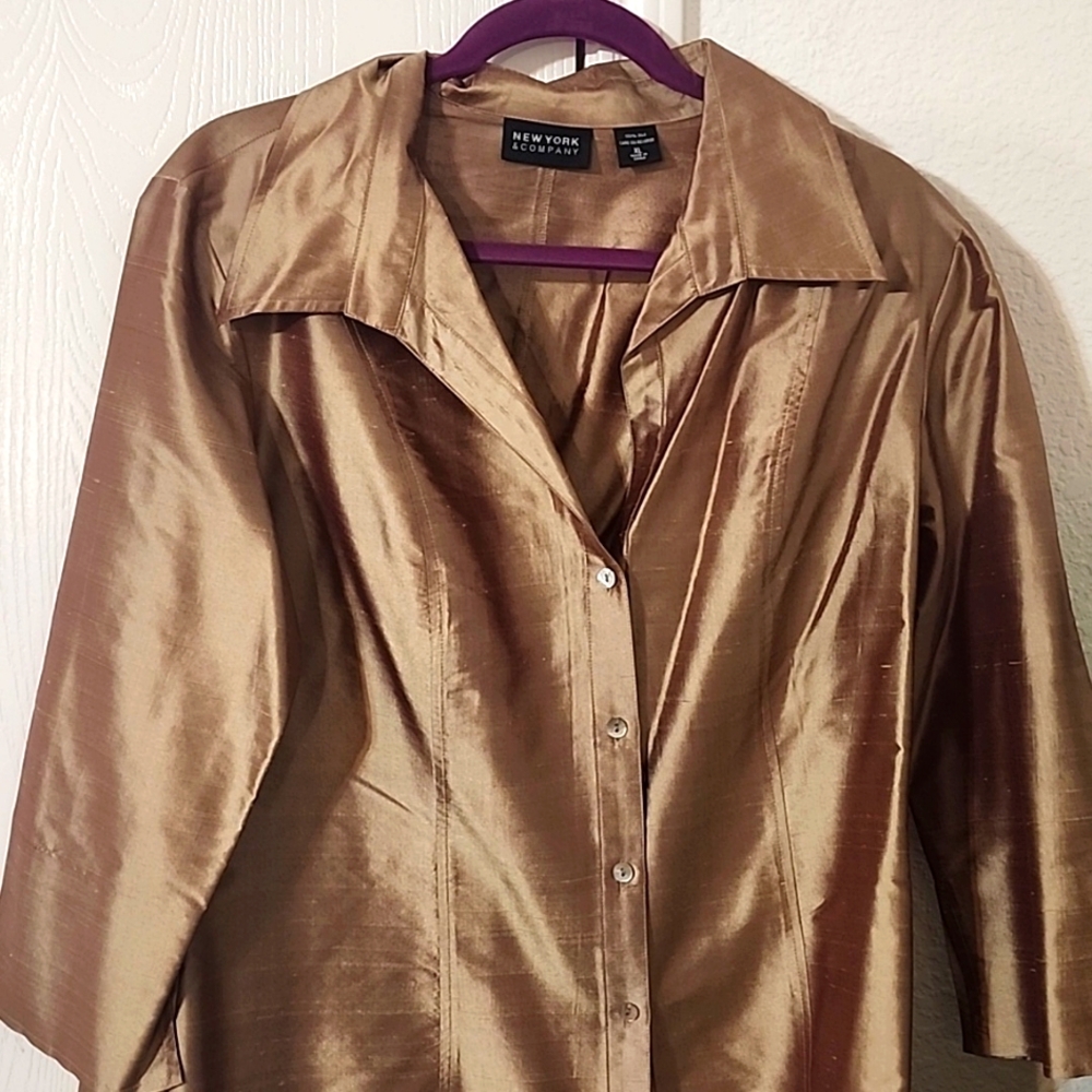 Jones NY Silk Jacket - Picture 5 of 6
